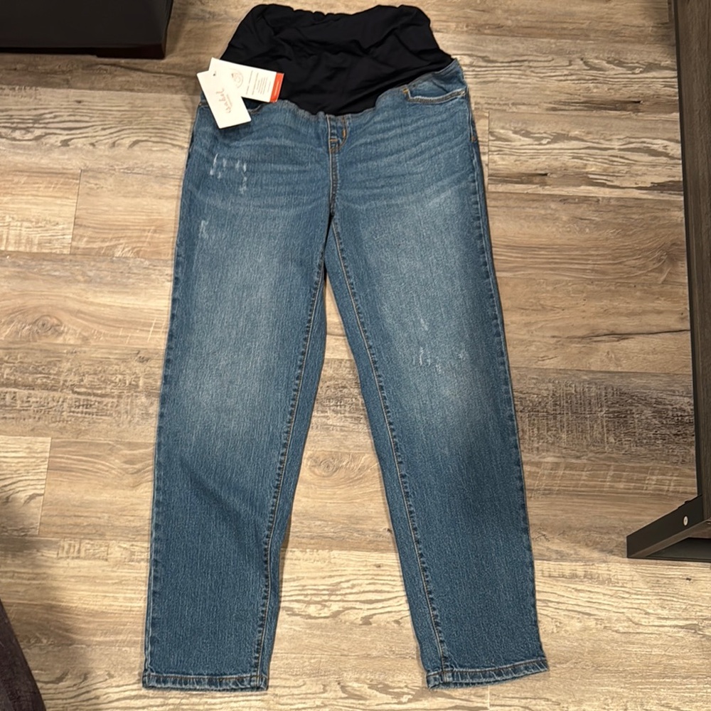Isabel Maternity by Ingrid & Isabel Blue Straight Leg Jeans